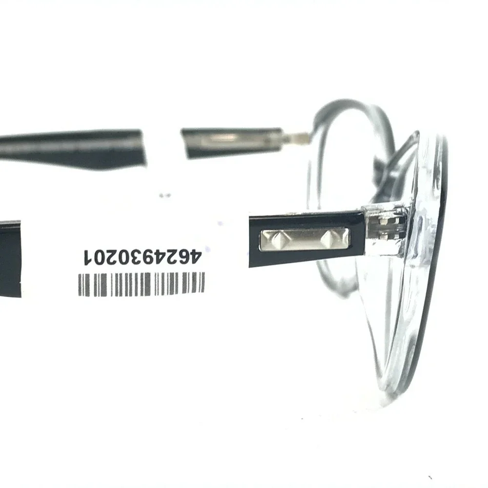 Truth & Love Eyeglasses Frames T & L 04 COL 90 Black Clear Cat Eye 52-16-135